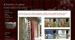 Desktop Screenshot of chainesdepluie.com